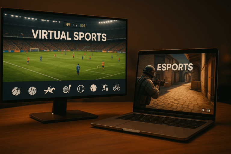 Virtual Sports and Esports, When These Markets Make Sense