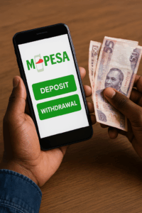 M-Pesa Deposits and Withdrawals for Betting