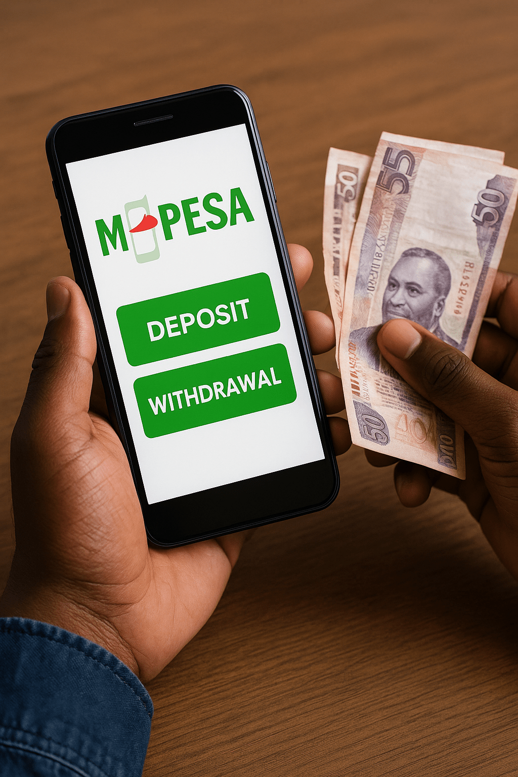 M-Pesa Deposits and Withdrawals for Betting