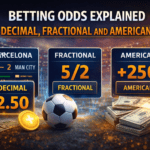 Betting Odds Explained, Decimal, Fractional and American (2)