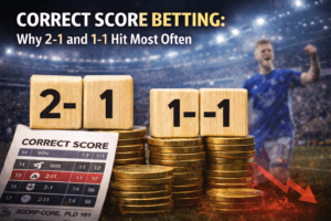 Correct score betting and soccer excitement