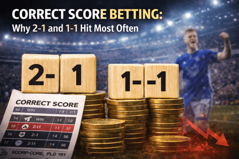 Correct score betting and soccer excitement